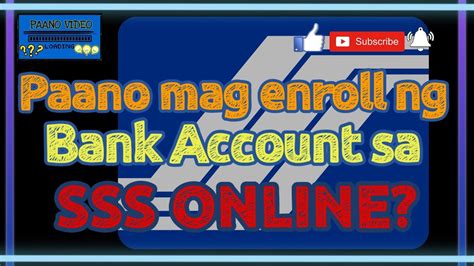 paano gumawa ng account sa sss|How to enroll bank account for SSS disbursements.